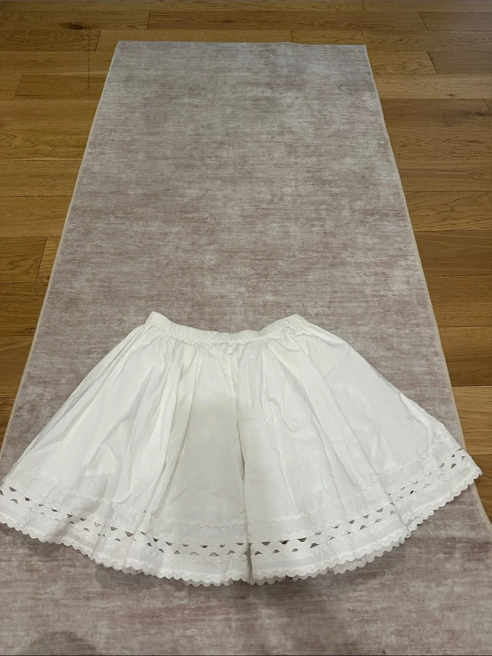 NEW White Eyelet  Skirt - J. Crew